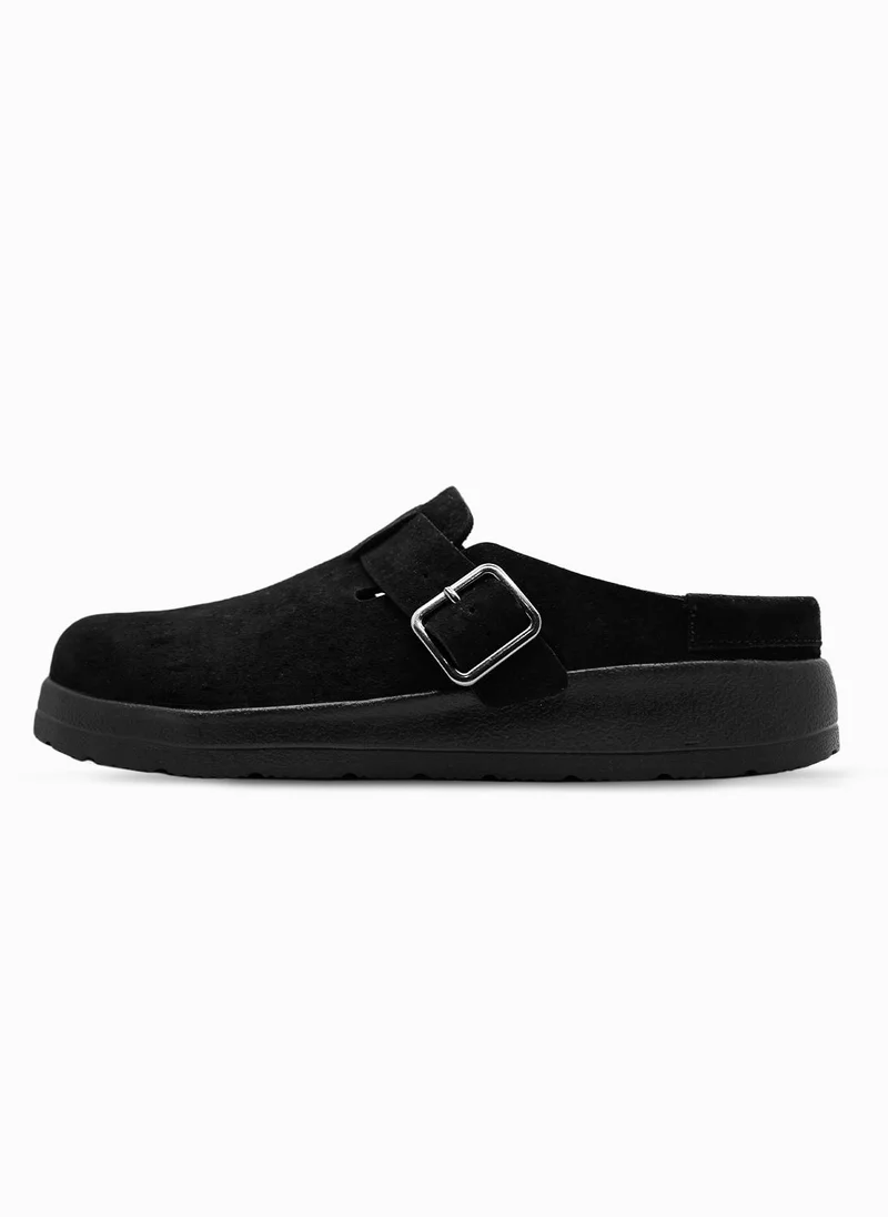 DUOZOULU Liber Synthetic Suede Clog
